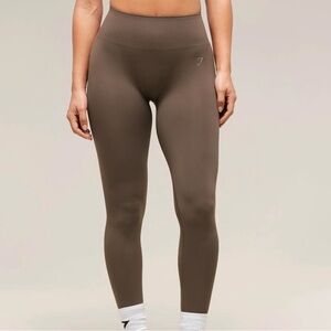 SOLD Gymshark High-Waisted Taupe Leggings